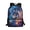 Colorful Wolf Pattern, variant on Uourmeti Butterflies Backpack, Big Capacity Student Bookbag 17 Inchs Fade Resistant Daypack for Work Shopping