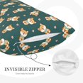 thumbnail image 5 of Fotbe Cute Shiba Pillow Cases - Envelope Closure - Luxury, Extra Soft, Cooling Pillow Covers - Wrinkle, Fade, Stain Resistant-14"x20", 5 of 9
