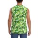 thumbnail image 4 of Balery Happy St. Patrick's Day Camisetas sin mangas para hombre, absorbe la humedad y protege contra el mal olor.-X-Large, 4 of 7