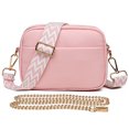thumbnail image 1 of Bolso para Mujer Bandolera Con Correa Ancha A La Bandolera Sencilla (rosa), 1 of 9