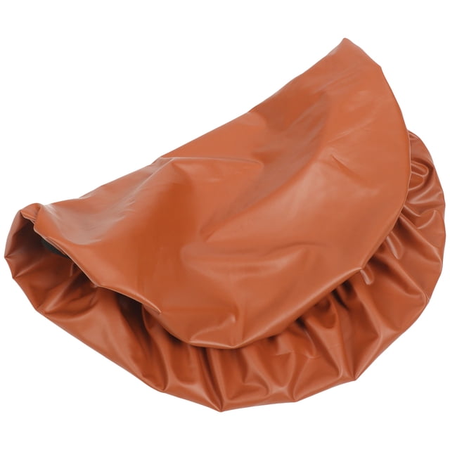 unbranded Cubierta De Asiento Para Motocicleta En Cuero Marrón Con Transpirable