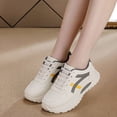thumbnail image 6 of CHICVOMEY Comfort Sneakers for Women Lightweight Lace-Up Sneakers Cushioned Non Slip Walking Shoes for Daily Wear & Walking, 6 of 8