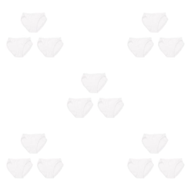 Minnieouse Bragas de 3 piezas para mujer, ropa interior de tiro medio, lencería, calzoncillos cómodos, pantalones cortos, diario, ropa íntima Type2 NO2