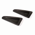 thumbnail image 4 of 4x Real Carbon Fiber Front Engine Hood Air Vent Trim  Decoration Outlet Cover Trim for   R35 2008-2016, 4 of 6