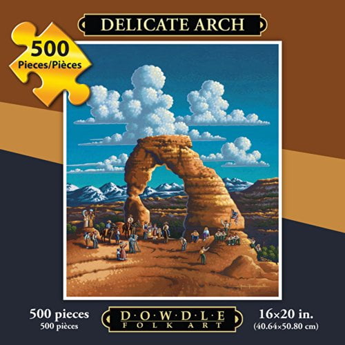 Dowdle Folk Art Delicate Arch Jigsaw Puzzle | Walmart Canada