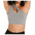 thumbnail image 1 of Women One-Shoulder Plus Size Exercise Shake-proof Yoga Bra Underwear, 1 of 5