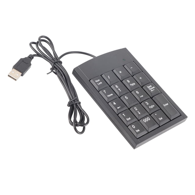 Teclado Numérico Con Cable, Mini Teclado Numérico Usb Portátil, Teclado Usb Para Ordenador Portátil, Teclado Numérico Para Ordenador Portátil