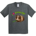 thumbnail image 3 of Inktastic I Love Guinea Pigs Youth T-Shirt, 3 of 5