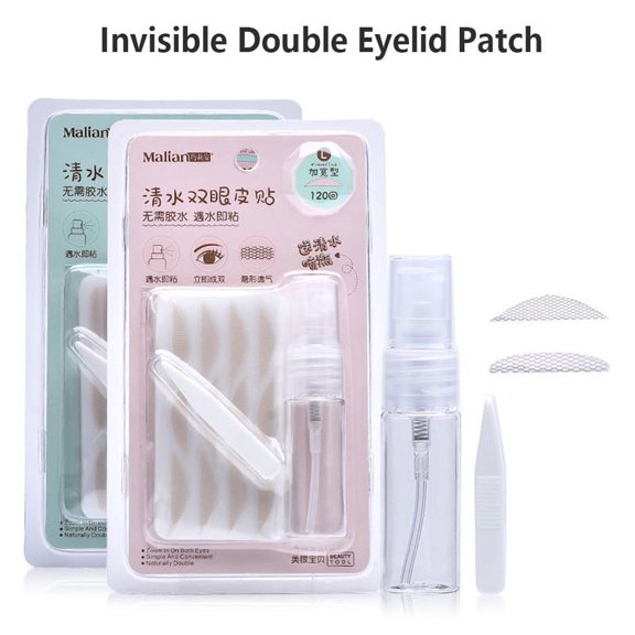 120pcs Natural Eye-Lift Mesh-Lace Invisible Double-Fold Eyelid Sticker