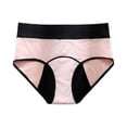 thumbnail image 3 of Mid Rise Period Panties for Women, Leak-Proof Menstrual Underwear, High Elastic Breathable Protective Briefs, 1-Pack, 3 of 4