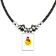thumbnail image 1 of la víspera de navidad sueños santo collar a mano colgante de cuerda de cuero Unbranded M, 1 of 3