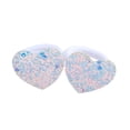 thumbnail image 1 of mtvxesu Hair clip Girls High Stretch Towel Loop Gradient Five-pointed Star Sequin Rubber Hair Loop, 1 of 1