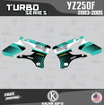 thumbnail image 3 of Kalair GFX Graphics Kit for Yamaha YZ250F (2003-2005) Turbo Series, 3 of 5