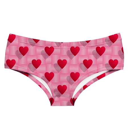Fulorrnie Underwear for Women Breathable Hiphuggers Seamless Comfort Panties Cute Waistband Bikini Stretchable Panty  Pink  XXXL