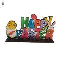 thumbnail image 2 of Neinkie Easter Wooden Table Centerpieces Decorations Egg Hunt Decorations Happy Easter Centerpiece Welcome Table Centerpiece Signs, 2 of 2