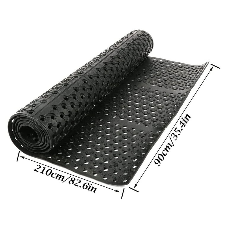 Ktaxon Indoor/Outdoor Rubber Floor Mat Doormat, 60 x 36 Kitchen Floor Mat  Anti-Fatigue Non-Slip Mat, Garage Floor Mat Drainage Wiper Mat for  Commercial Domest…