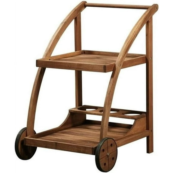 Serving Trolley in Teak