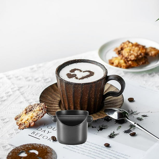 Barra Caja De Café Para Golpear Posos | Diseño Compensado Silencioso | Material ABS, Fácil Limpieza