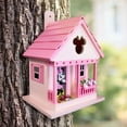 thumbnail image 3 of Home Bazaar Disney Minnie Mouse Cottage Birdhouse, 3 of 5