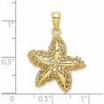thumbnail image 3 of 10K Yellow Gold Starfish Filigree Charm (26.8 X 21.5) Made In United States 10k7827, 3 of 5