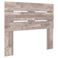 thumbnail image 1 of Signature Design by Ashley Neilsville Rustic Coastal Full Panel Headboard, Ready-to-Assemble, Whitewash Butcher Block, 1 of 6