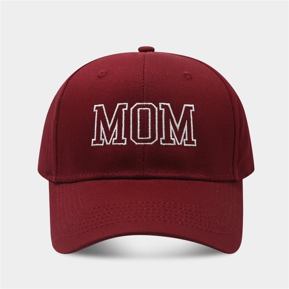 Baseball Cap for Womens Men M0M Printed Vintage Washed Baseball Cap Adjustable Cotton Dad Hat Sun Hat Visor Unisex
