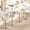 White, variant on MIERES Backrest Hollow Bar Chair Set of 4, Adjustable Height Swivel Pub Chairs with Woven Back, Counter Height Dining Chairs with Footrest, 360° Rotating Kitchen Island Stools for Home & Bar, White