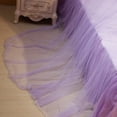 thumbnail image 3 of Labymos Baldaquin de Lit Dôme Universel Entrée Simple Moustiquaire Fine Rideau en Dentelle Style Princesse, 3 of 8