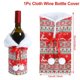 thumbnail image 1 of QIFU-Juego de botellas de vino navideñas, decoración navideña para el hogar, adornos de Papá Noel, regalos de Navidad, Año Nuevo 2023, 2024, 1 of 4