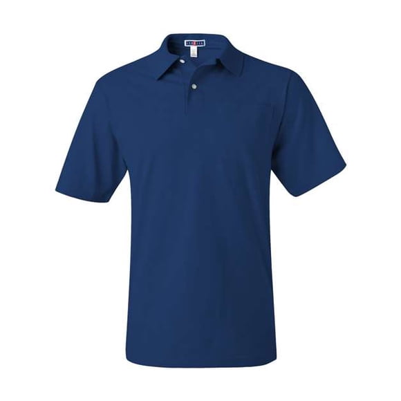 Jerzees SpotShield Jersey Knit Sport Shirt con bolsillo Royal XL Jerzees 436MPR