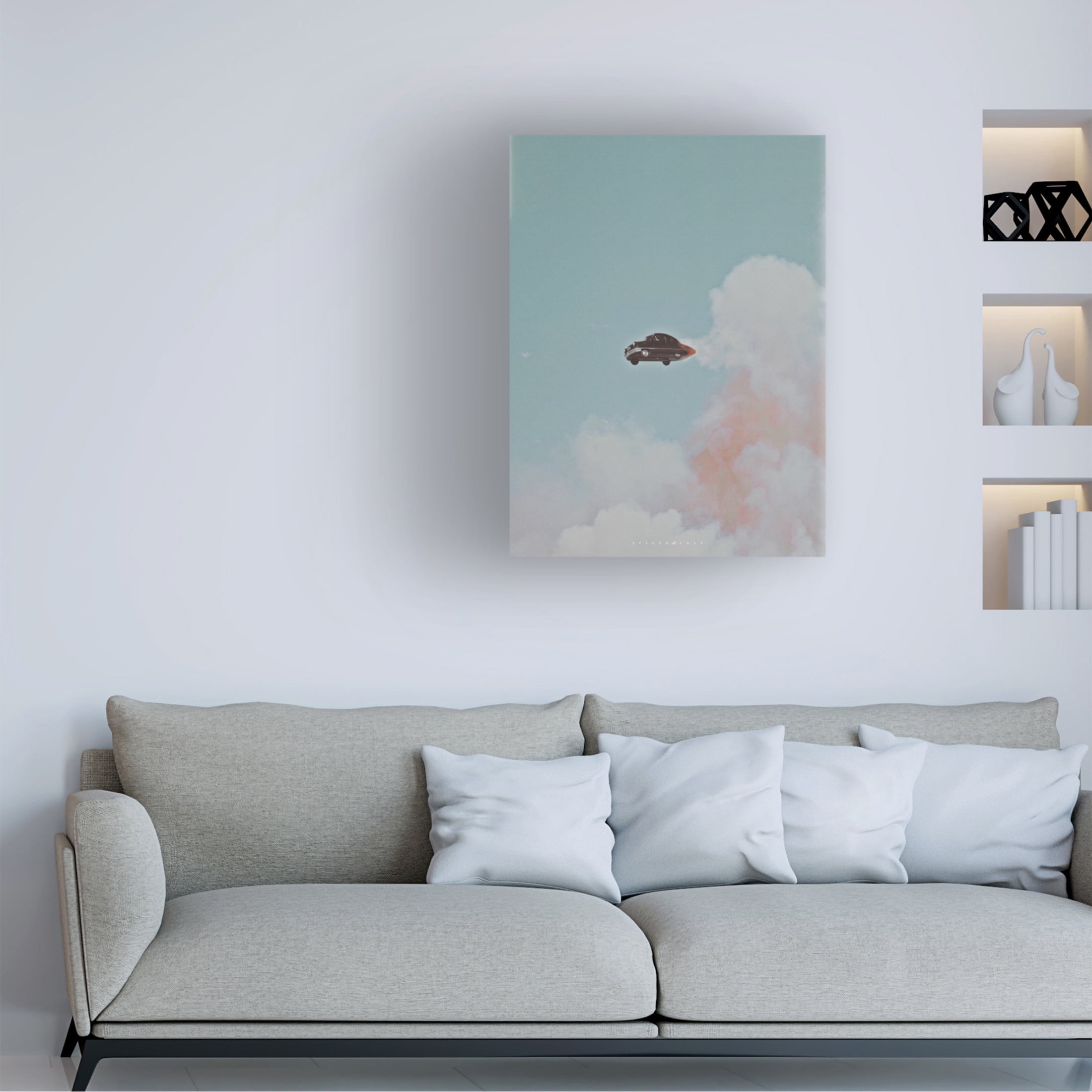 Trademark Fine Art spacerocket art 252 Canvas Wall Art