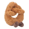 thumbnail image 3 of Juguete de peluche de comida para niños, suave, de algodón PP, divertido y lindo pan relleno, almohada, regalo de cumpleaños, decoración del hogar, pretzel, 3 of 14