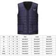 thumbnail image 4 of Chaleco Calefactor Eléctrico Chaleco calefactor de carga unisex lavable 3 niveles de calefacción para caza deportiva senderismo, 4 of 9