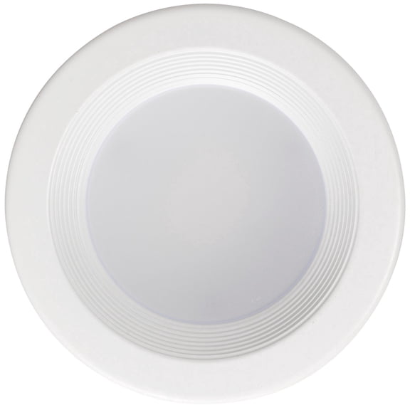 Luxrite LR23790 4 Inch LED Baffle Trim Recessed Can Lights, Color Selectable, Dimmable, 750 Lumens, Energy Star, Wet Rated