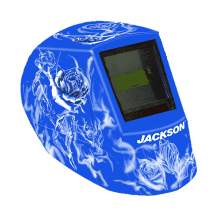 

Jackson Safety® - Auto Darkening Welding Helmet Reapers n Roses Graphics Fixed Shade 10