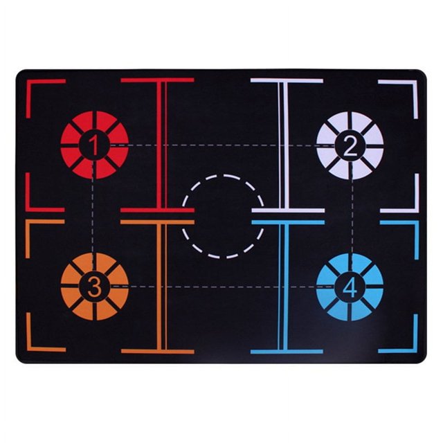Basketball Training Mat Ball Control Practice Basketball Footwork Mat Training Auxiliary Equipment Standard 2mm standard