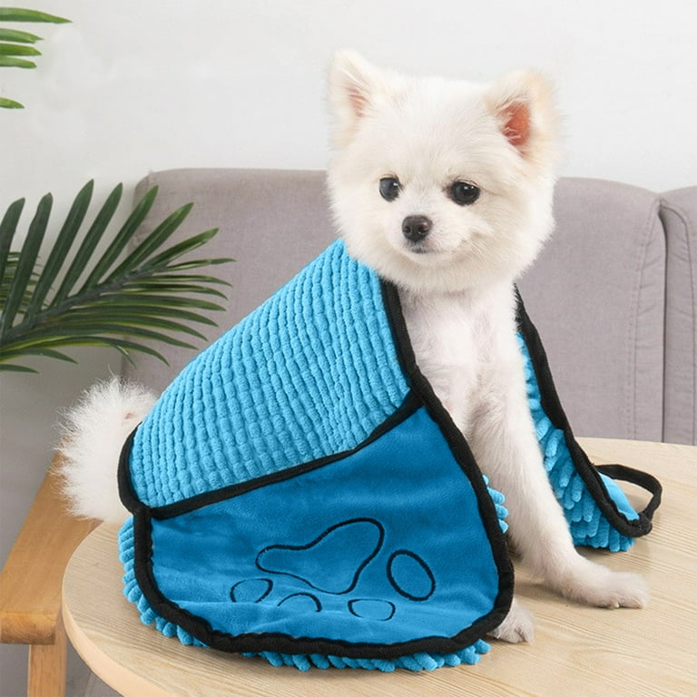 Dog top bathroom towels
