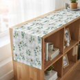 thumbnail image 6 of Table Runners 70 Inches Long Dress Scarves, Daisy Farmhouse Coffee/Dining/Kitchen Table Decor, Holiday Table Runner, Spring Eucalyptus Leaves Flowers Botanical Gray Plaid 13x70 Inch, 6 of 9