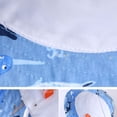 thumbnail image 6 of ROHUUQUE Kids Bucket Hats UV Protection Thin Breathable Cute Pattern Hat for Toddler Summer Outdoor Blue, 6 of 9