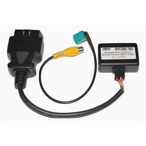 Crux RVCMB-78O Rear-view Integration for Mercedes-Benz Vehicles w/ Command NTG4 & Command NTG4.5 Systems
