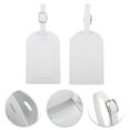 thumbnail image 3 of Etiquetas de Equipaje Horizontales Únicas Bargains 1 Pc para Viajar de Poliéster Blanco, 3 of 5