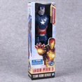 thumbnail image 1 of Marvel Avengers Action Figure Collection Juguetes para niños, Venom, SpidSuffolk, services.com America, Wolverine, MEDk, Iron Man, Groot, Thanos, Hot Toys, 30cm zhangmengya LED, 1 of 2
