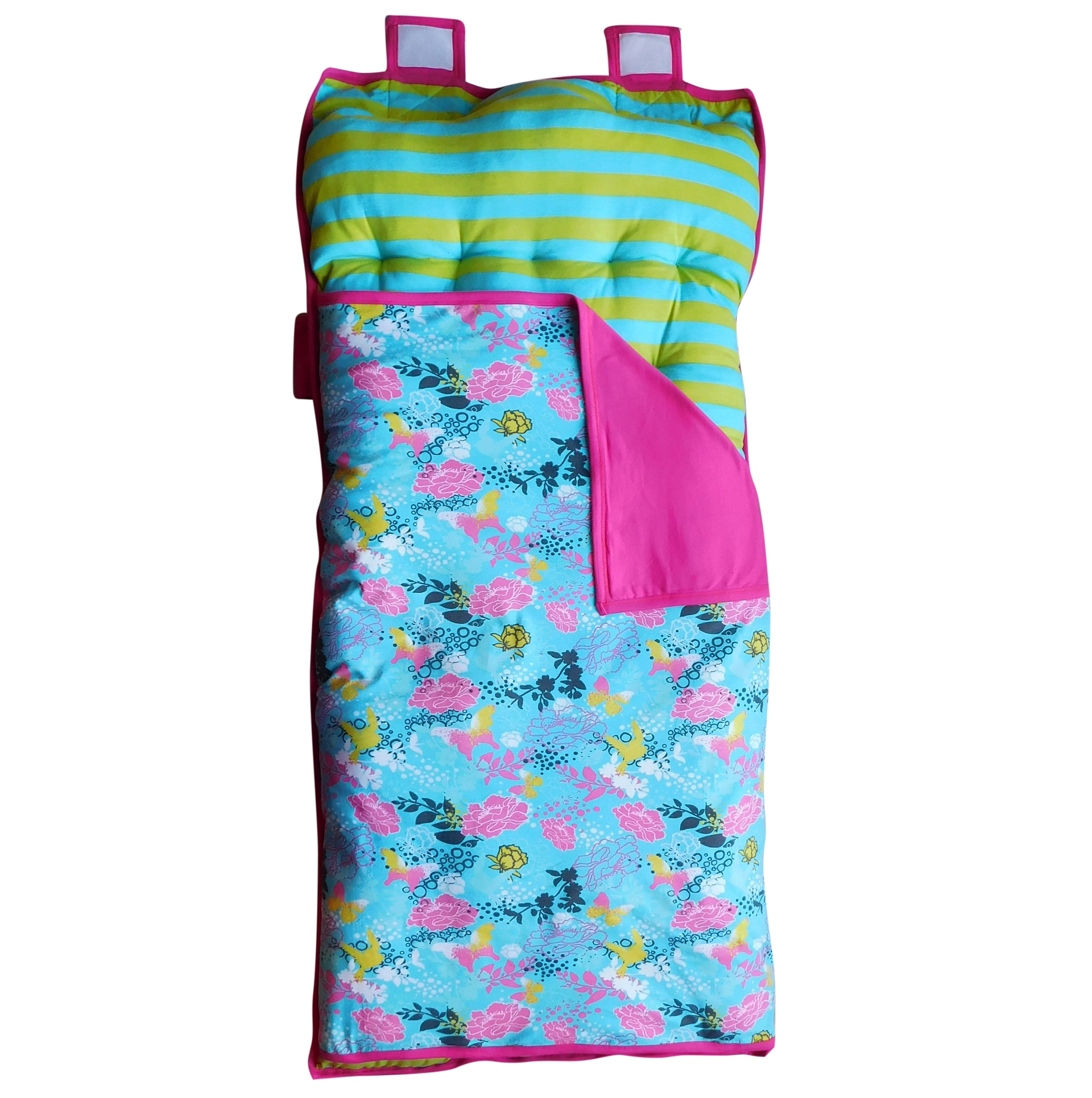 AnnLoren Little Girls Butterfly Printed Cozy Plush Toddler School Nap