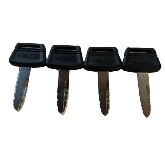 4 Pack 63# 40B0031 Liugong Ignition Keys for Heavy Equipment Excavator Cap Lock