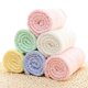 thumbnail image 2 of Toalla de baño para bebé de gasa de 6 capas de color liso, manta de seersucker suave y absorbente de 105 x 105 para bebé, 2 of 6