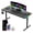 Black, variant on GTPLAYER  55" Large RGB Sturdy Gaming Desk with Mouse Pad T-Shaped Office Chair Computer Desk Spacious Work Surface Table, Black