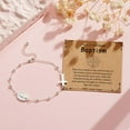 thumbnail image 3 of APSVO Catholic Baptism Gifts for Kids Girls Women Teen Daughter Granddaughter Silver Rosary Beads Virgin Mary Cross Charm Bracelet Stuff Accessories Christian Religious Jewelry Gifts for Girls Age, 3 of 6