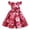Red, variant on Staki Baby Tulle Dress Girl Summer Dress Casual A-line Flutter Ruffle Sleeve Double Layer Flowy Dress 2-10Y(Blue,2-3 Years)