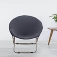 thumbnail image 4 of Langgg Easy To Chair For Folding Fits Slipcover For Easy And Slipcover Easy To Clean In Various Colors Chair Fits black dark Grey, 4 of 8