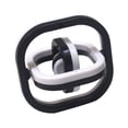 thumbnail image 2 of white,black 3D Infinite Flip Finger Gyro Creative Fingertip Gyro Decompression Toy, 2 of 9
